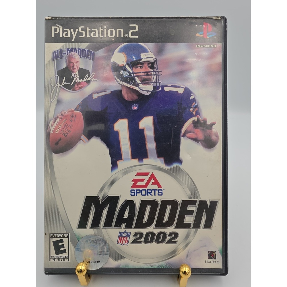 Madden 2002 Football - Sony PlayStation 2 Complete Tested